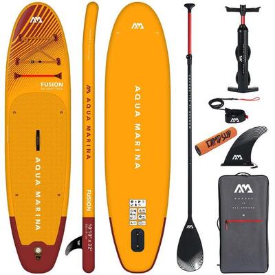 AQUA MARINA FUSION Tavola SUP gonfiabile Stand Up Paddle con galleggiante.