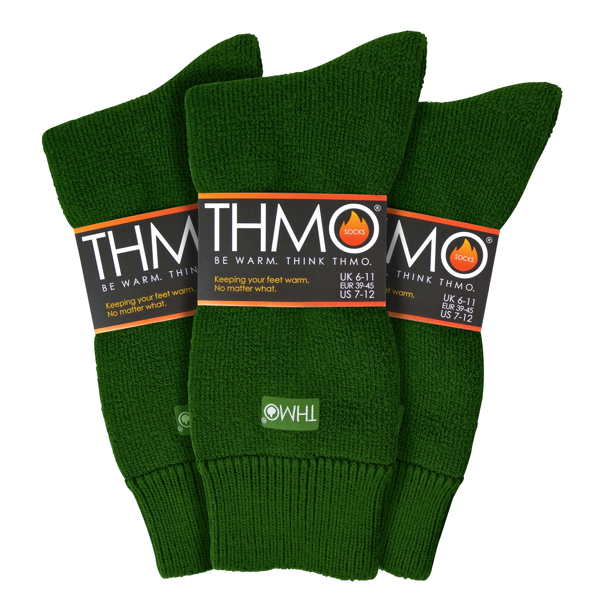 THMO - Lot de 3 Paires Chaussettes Homme Thermiques Epaisses et Chaudes 2/7
