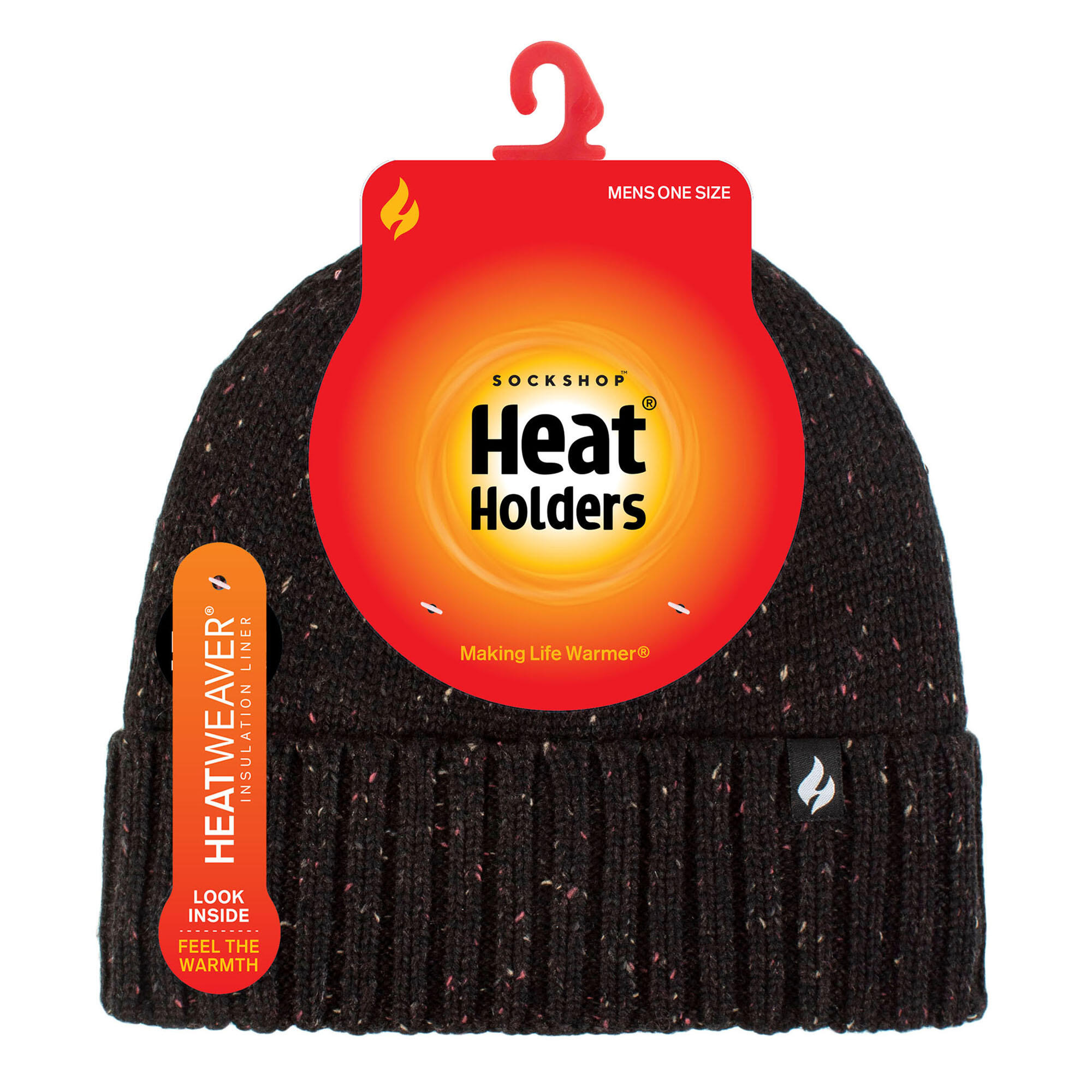 Warm Ribbed Cuff Beanie Hat for Men | Fleece Lined Chunky Winter Hat 2/5
