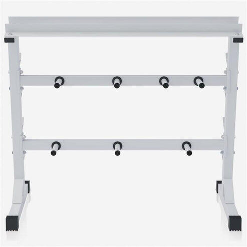 Rack porta-pesi Gorilla Sports acciaio 120×50×96 cm 350 kg 2/7