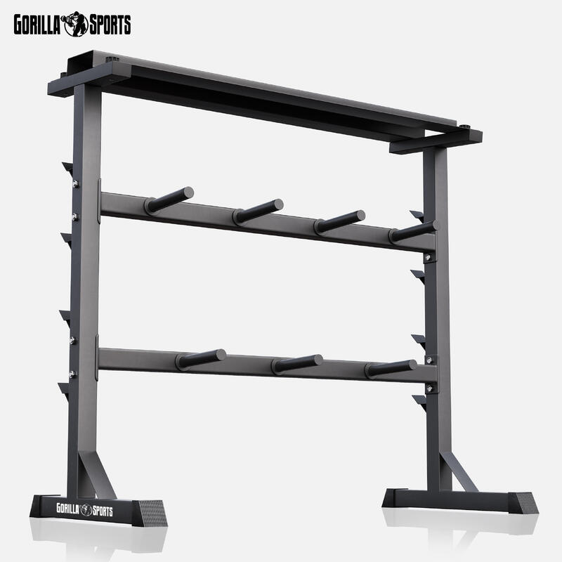 Suport pentru discuri si gantere  Negru Ø 30/31 mm