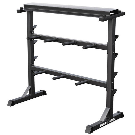 RACK DE RANGEMENT POUR POIDS ET HALTERES 30/31 MM GS003 | MUSCULATION | COULEUR