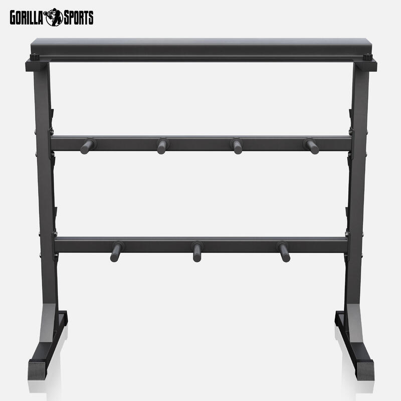 Suport pentru discuri si gantere  Negru Ø 30/31 mm