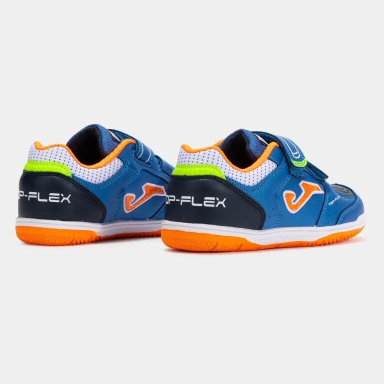 Ghete fotbal sală Joma Top Flex JR 2504 Bleu, mărimea 29 4/5