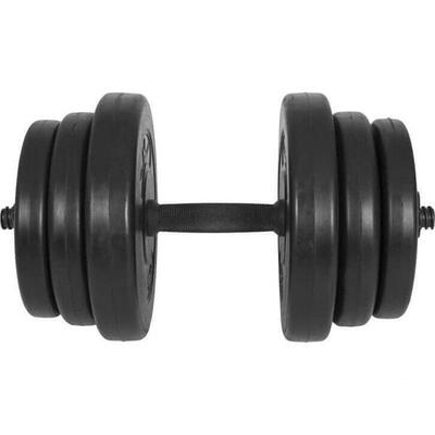 Gyronetics dumbell - kunststof - 20 kg - 25 mm - eén stang
