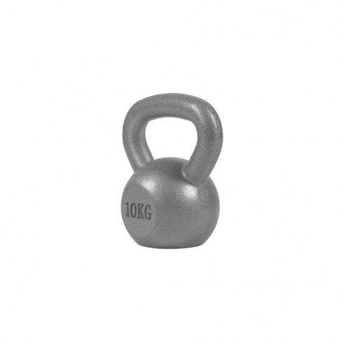 Kettlebell fonte GORILLA SPORTS lot 12kg+16kg gris/noir/or 2/7
