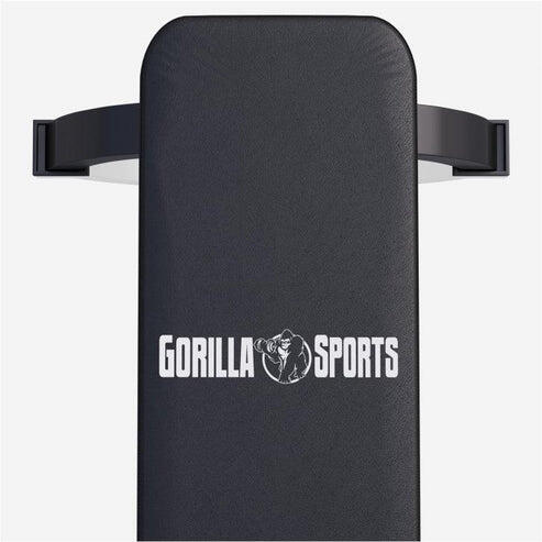 BANC DE MUSCULATION PLAT AVEC LOGO | COULEUR NOIR 7/7