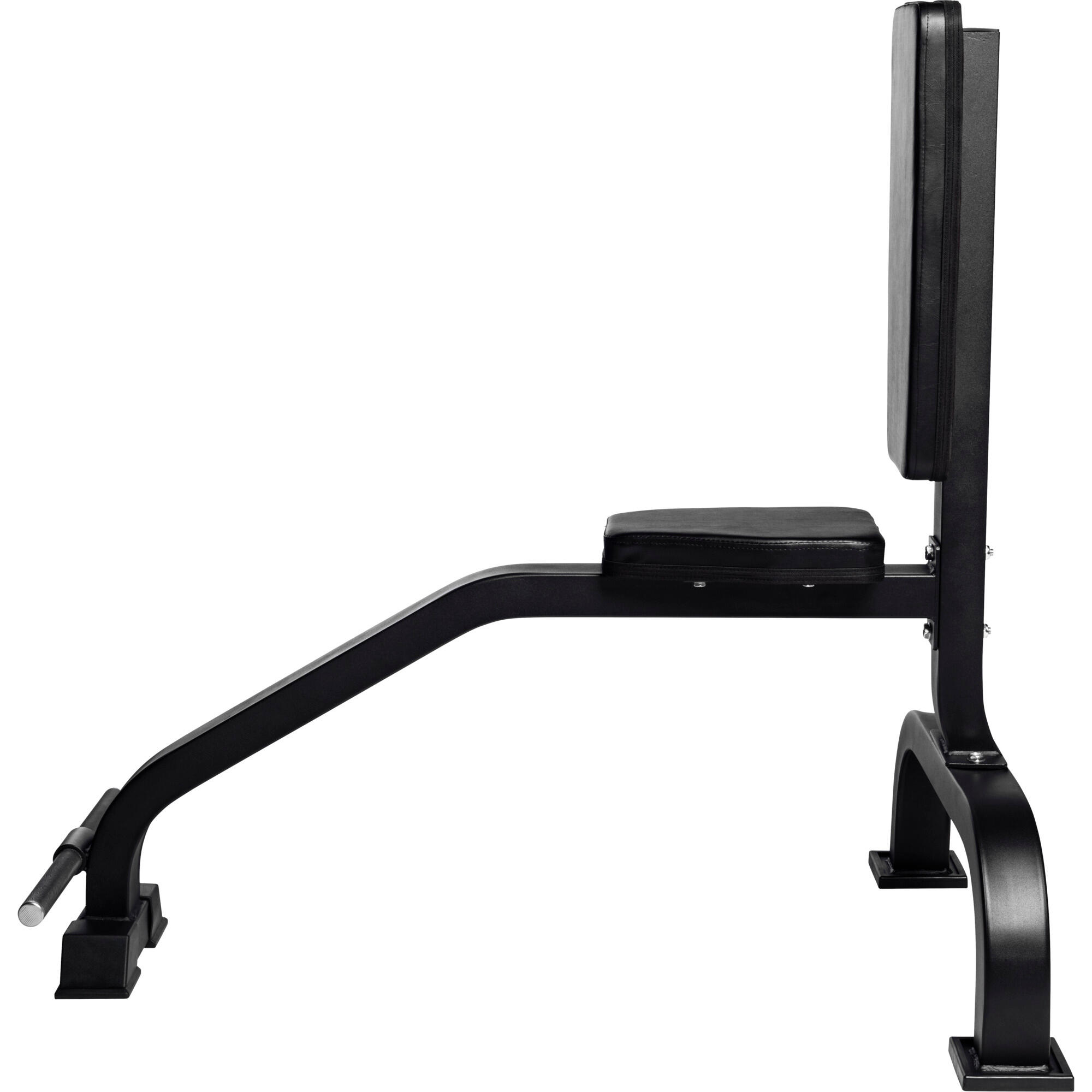 Panca dritta Gorilla Sports per shoulder press nera 2/7