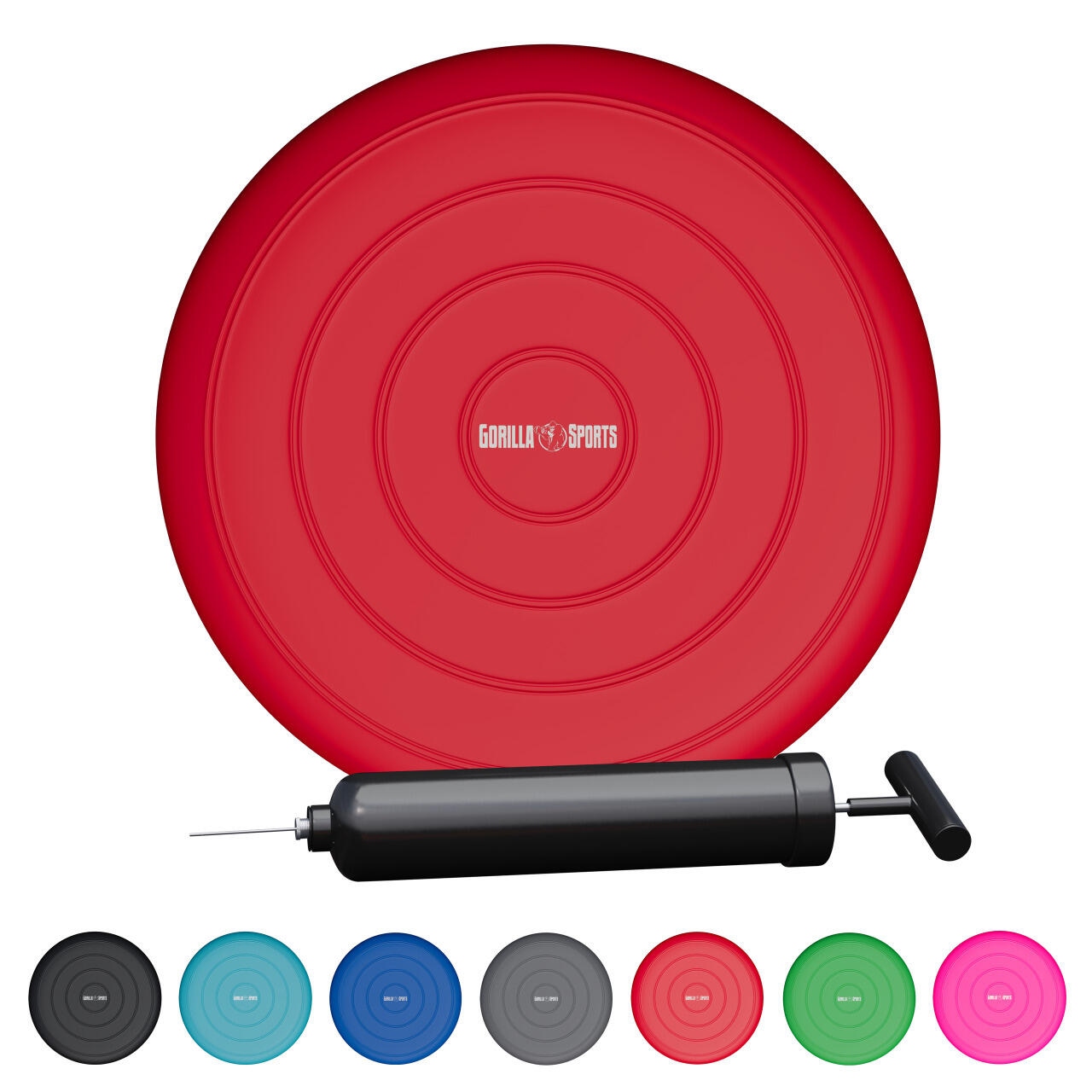 GORILLA SPORTS Gorilla Sports Balanční podložka, červená