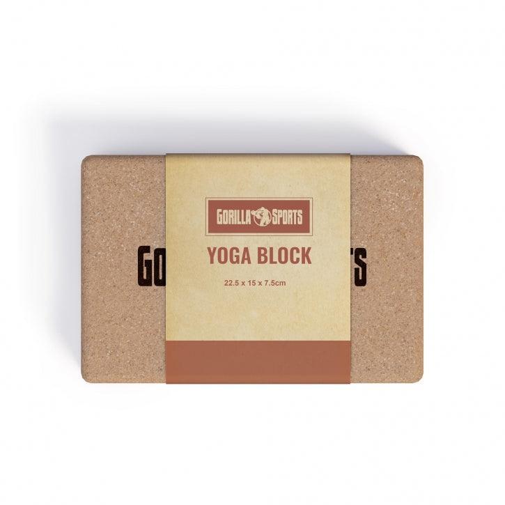 Gorilla Sports Joga kostka z korku 3/7
