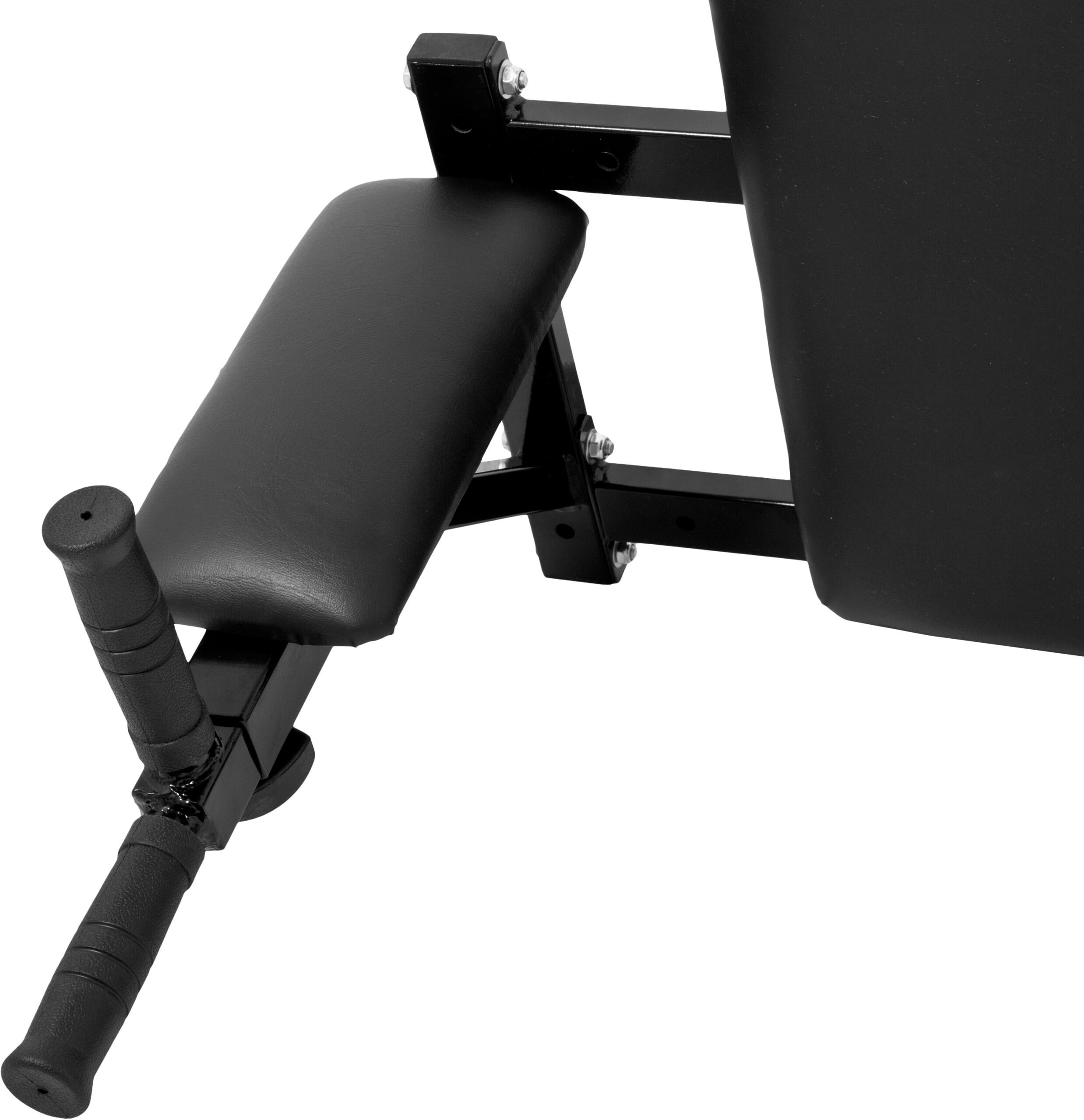 Silla Romana Adominales Pared Gorilla Sports Negro 4/7