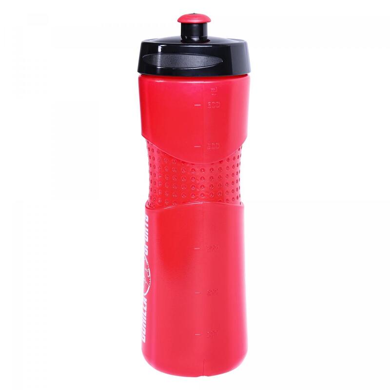 Sticlă Gorilla Sports Bike 650 ml negru/rosu