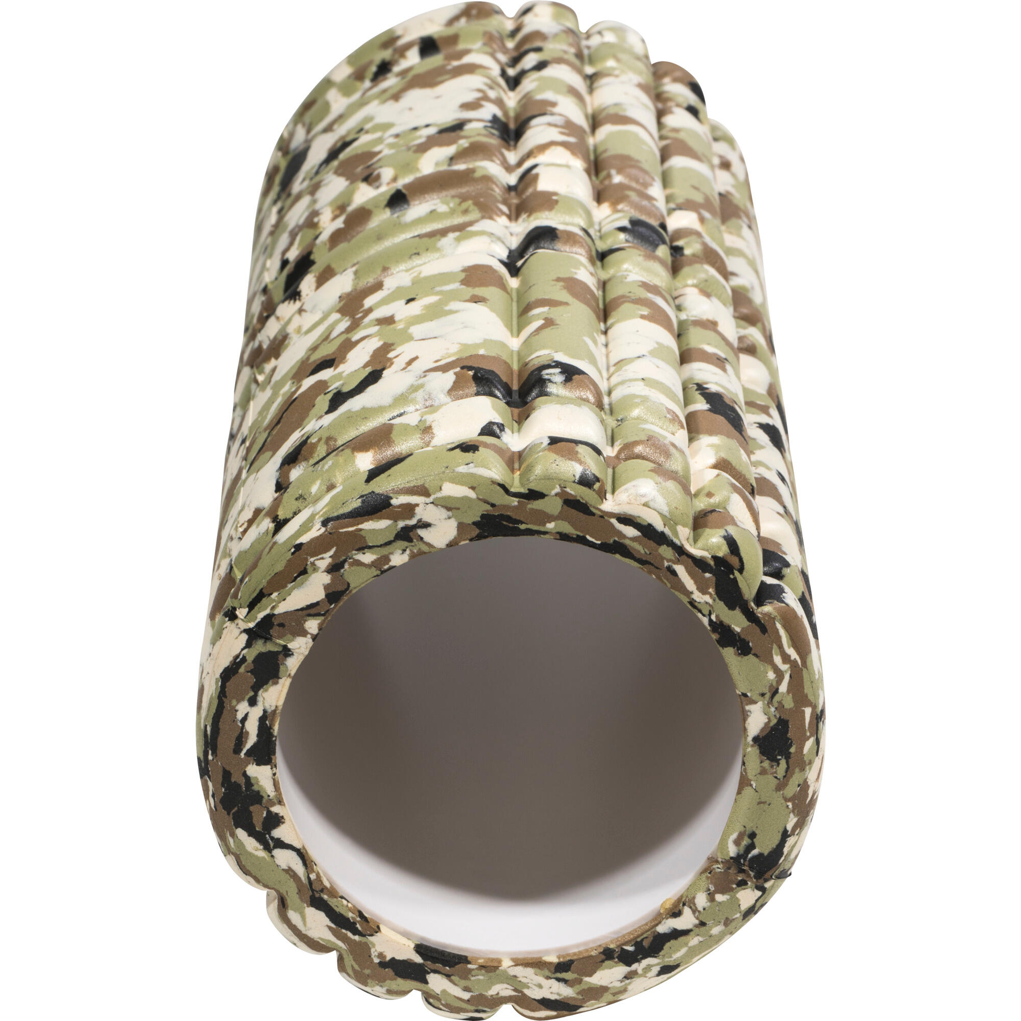 Rolă de masaj din spumă 33 cm verde/camo