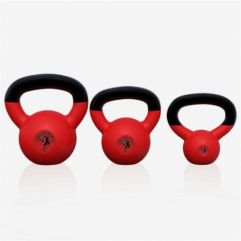 Gorilla Sports Kettlebell set - 4 kg 8 kg 12 kg - Gietijzer - Rubber Coating - 2/7