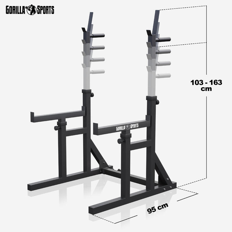 Multi Squat Rack Ajustabil