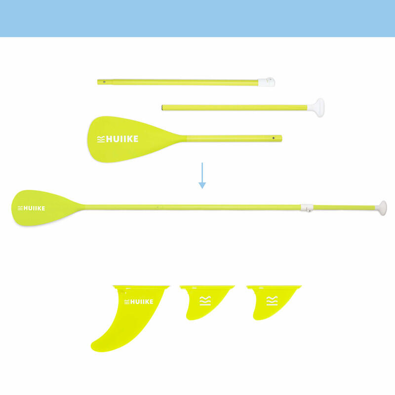 Second hand - Tavola Sup Gonfiabile 10' con Pagaia e Pinne, Nero - Idoneo 3/7