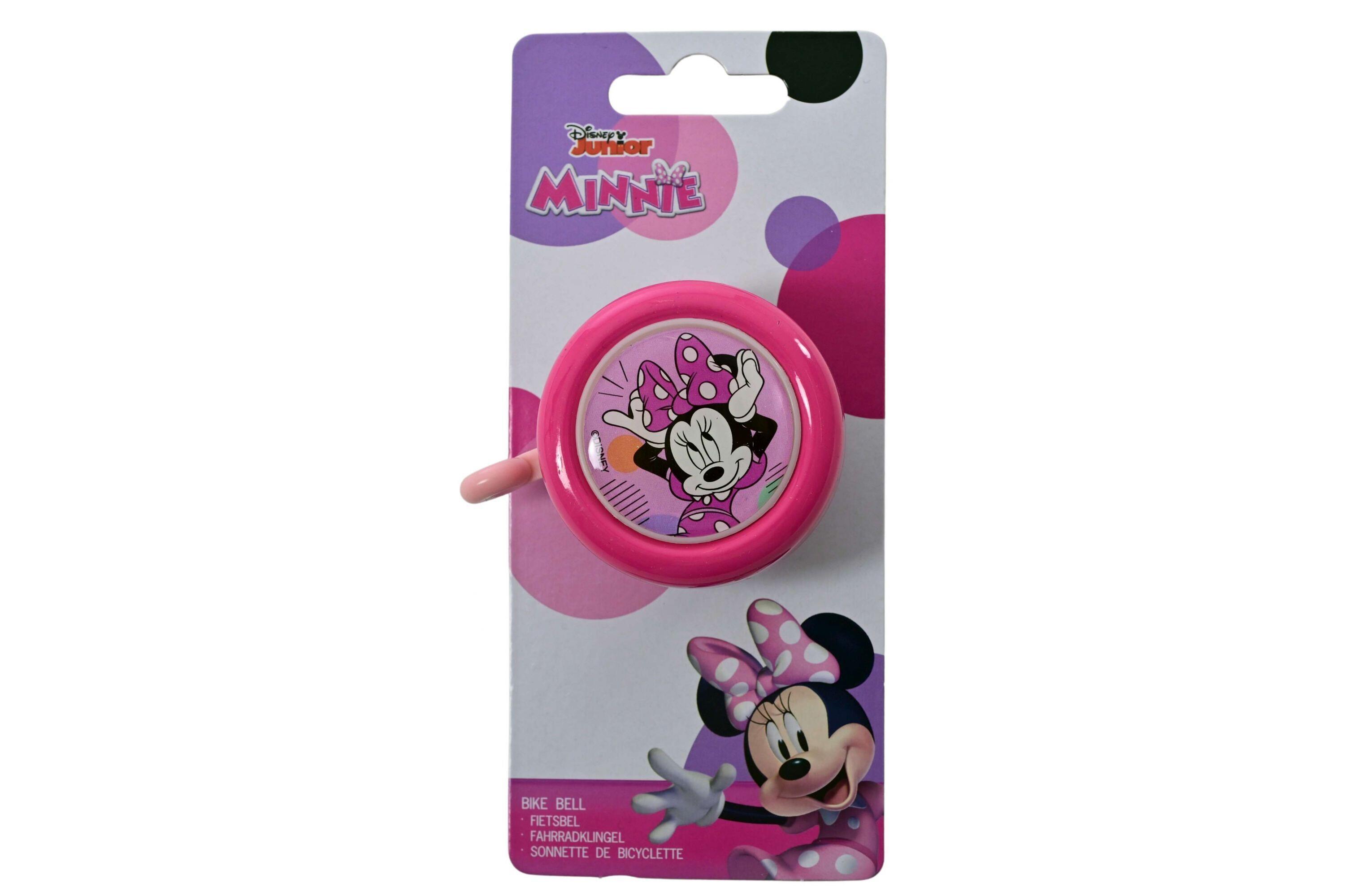 Disney Minnie Bow-Tique campanello bici rosa in metallo. 3/4