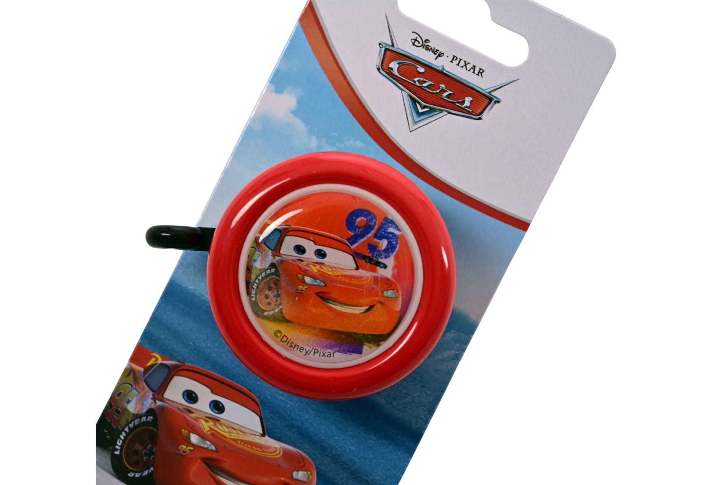 Timbre de bicicleta Disney Cars para niños - Rojo 2/4