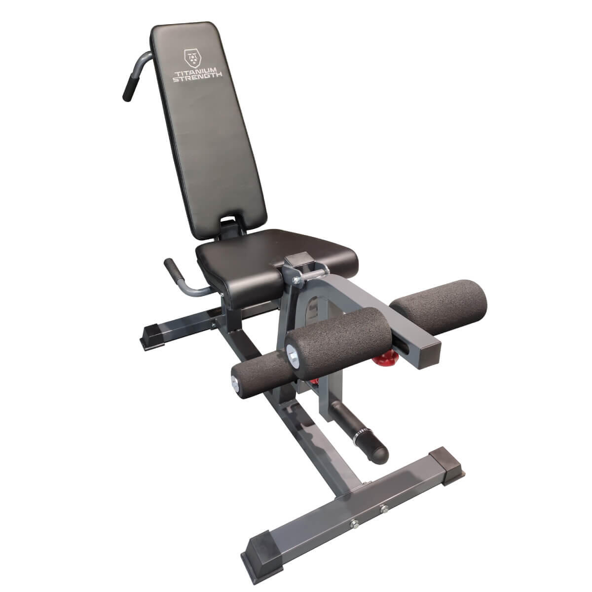 Banco Extensión de Cuádriceps y Femoral Tumbado 150CF Titanium 2/5
