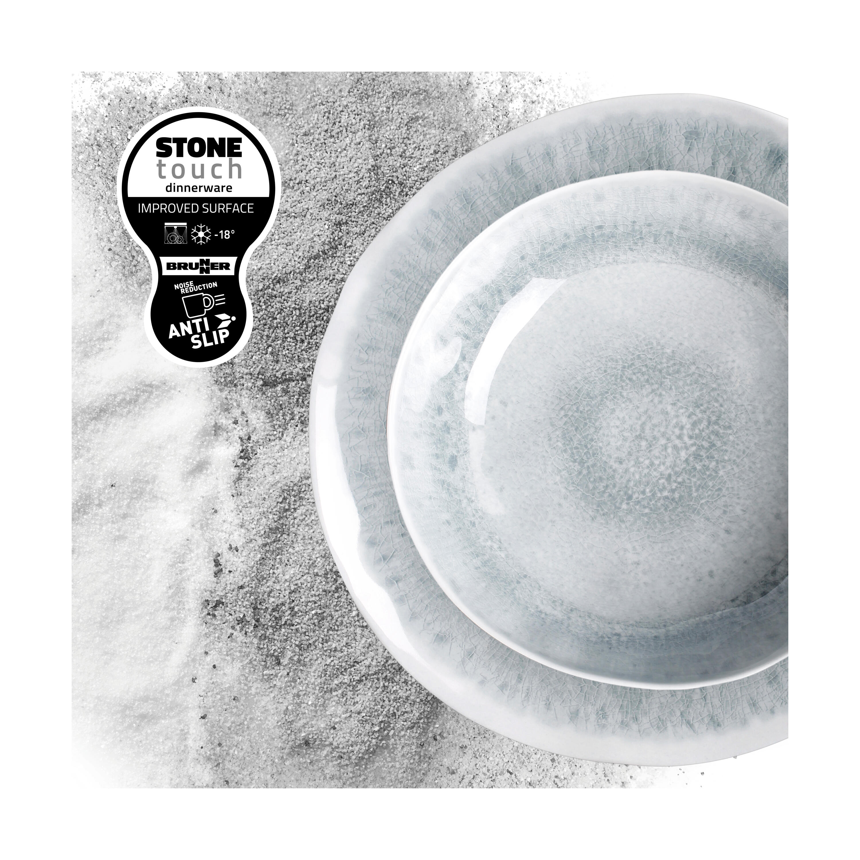 Stoviglie da Campeggio Set di in melamina Scatola per il pranzo Piatti viaggio 5/7