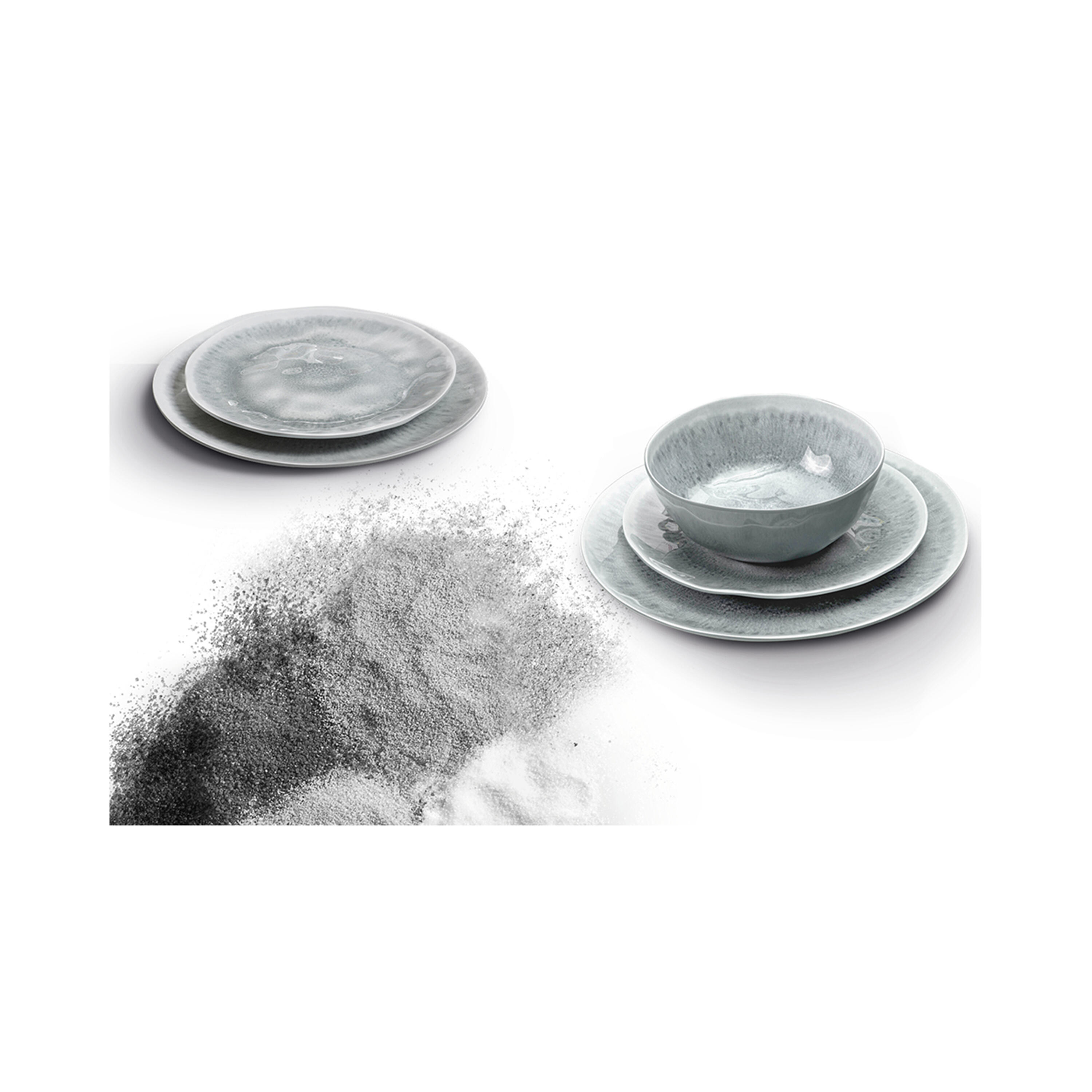Stoviglie da Campeggio Set di in melamina Scatola per il pranzo Piatti viaggio 4/7