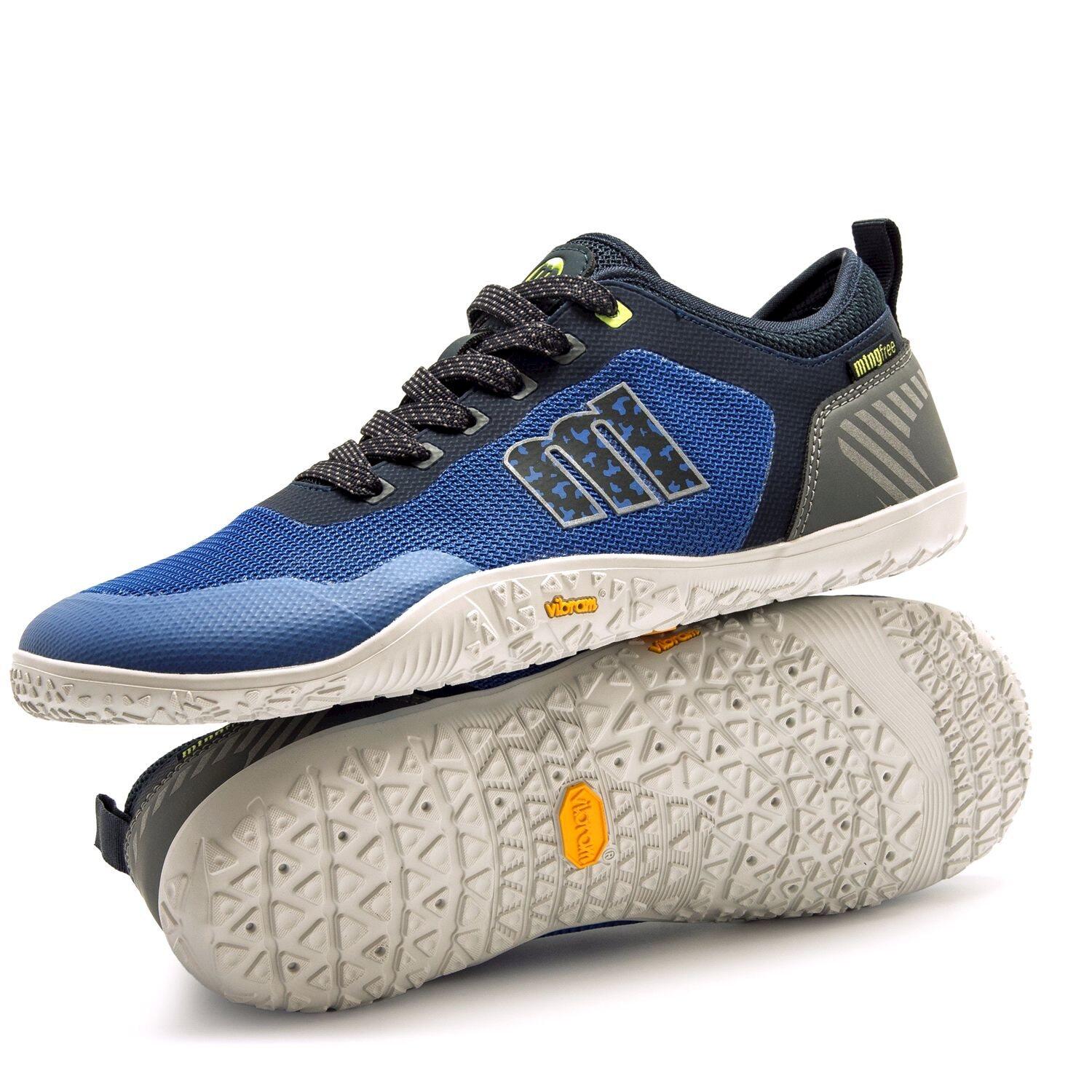 Sneakers barefoot Uomo MTNG Free-vibram Azzuro 6/7