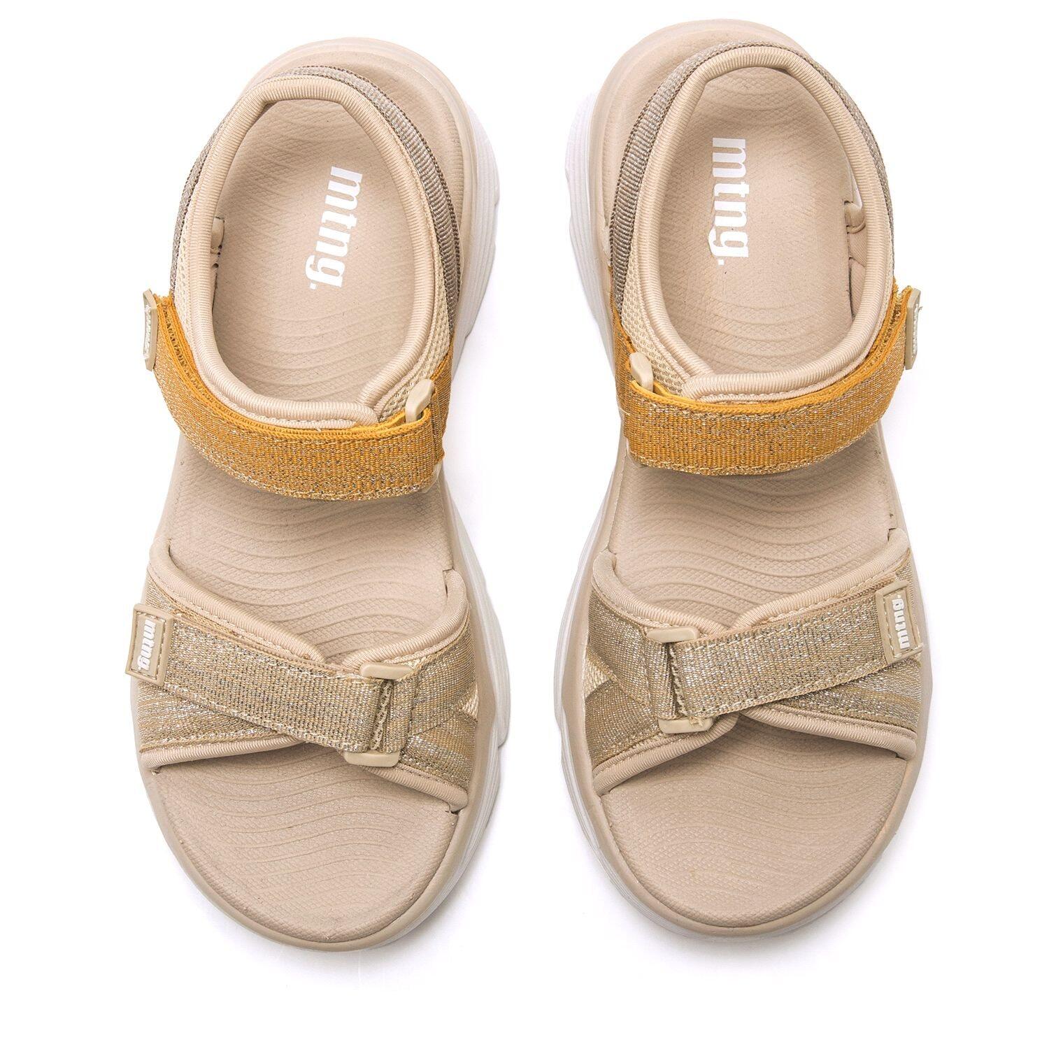 Sandali Piatte Donna MTNG Tsunami Beige 4/6