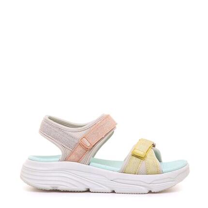 Flache Sandalen damen MTNG TSUNAMI beige
