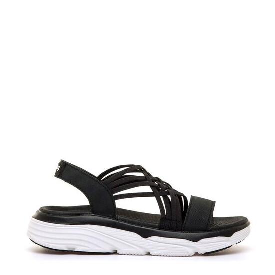 Flache Sandalen damen MTNG TSUNAMI schwarz