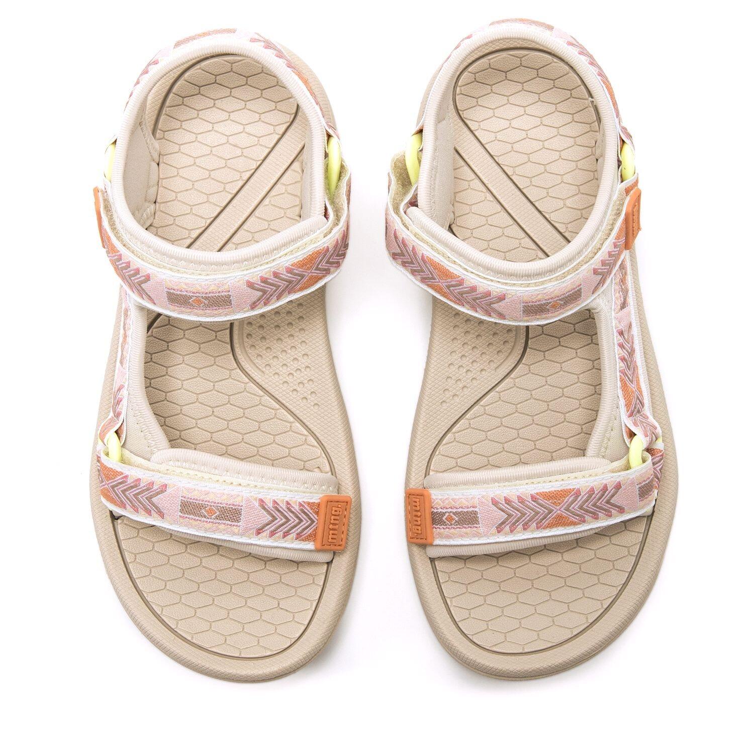 SANDALIAS PLANAS Mujer MTNG Solana Beige 2/6