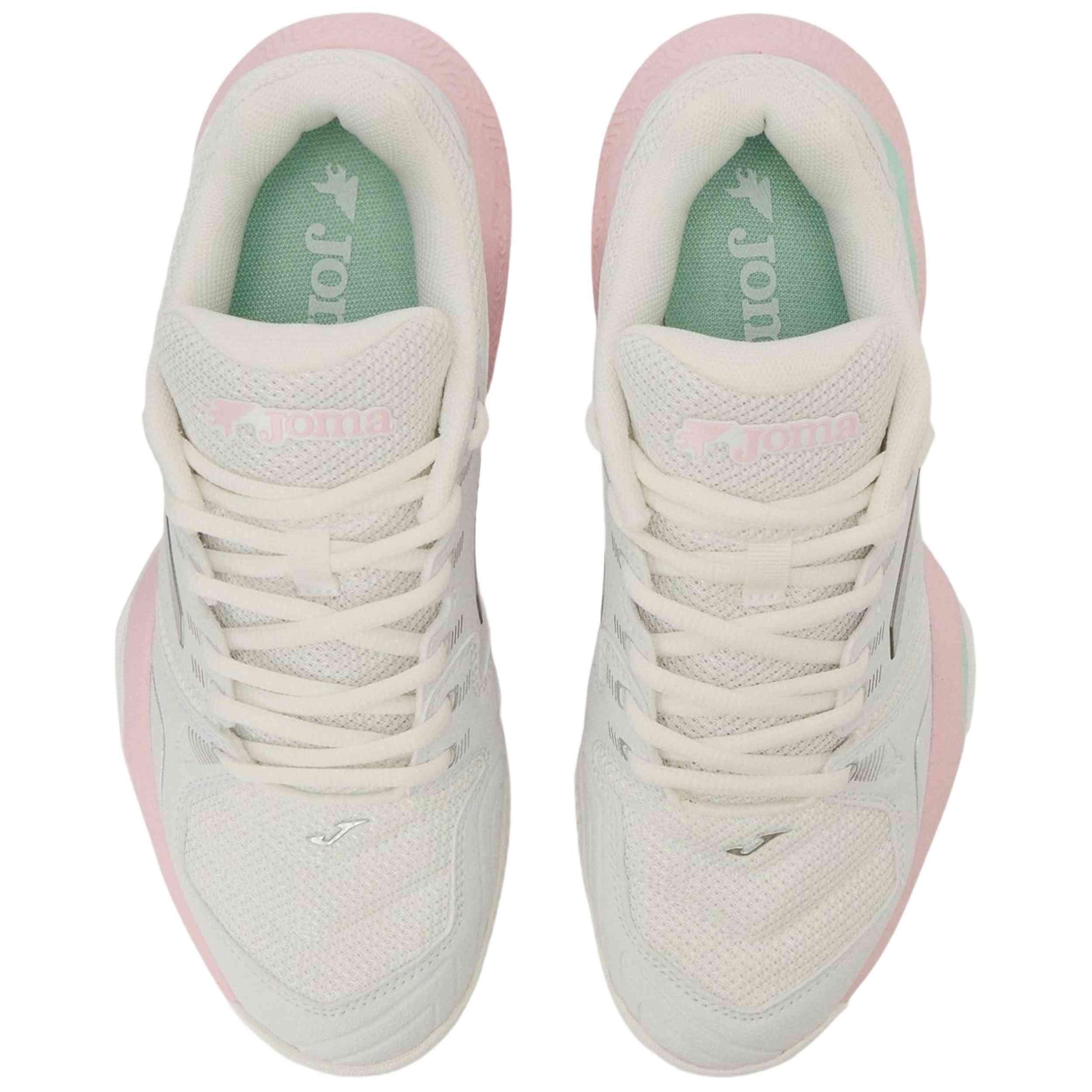 Scarpe Joma Mater 100 Bianco/Rosa 2025 4/5