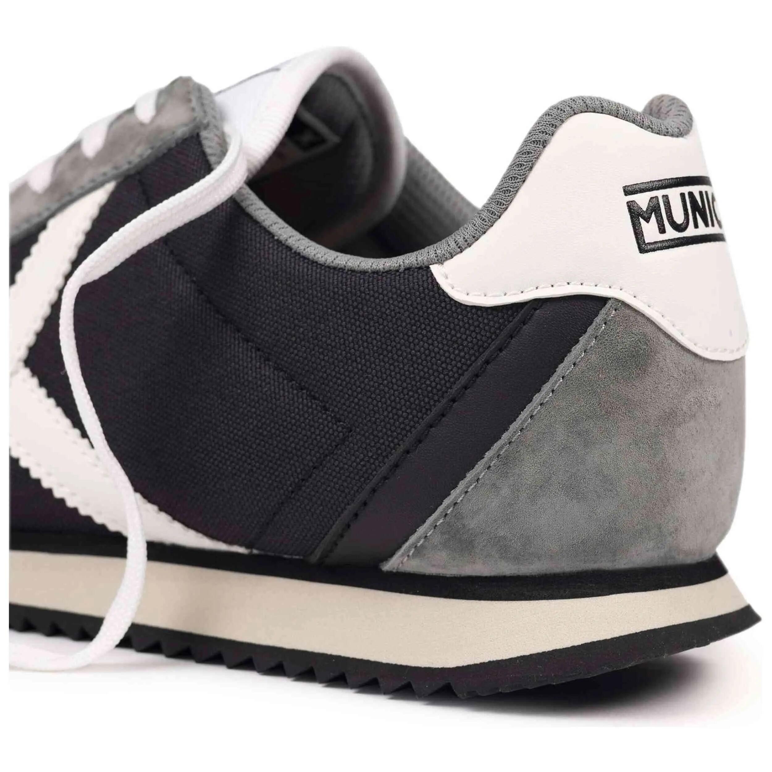 Deportivas Casual Hombre Suela Plana - Modelo Riber Negro 5/6