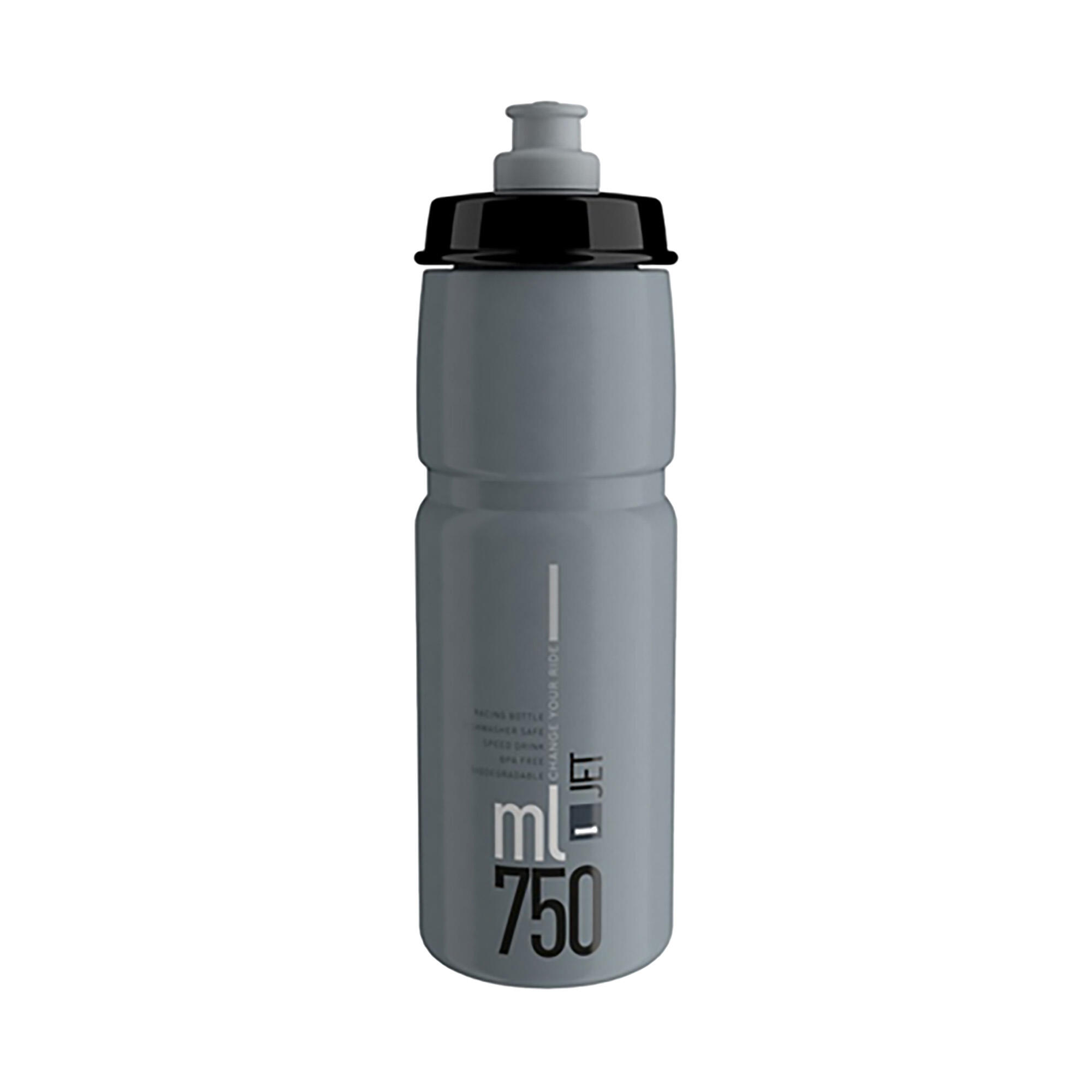 Elite Jet Trinkflasche Grau 750 ml 2/2