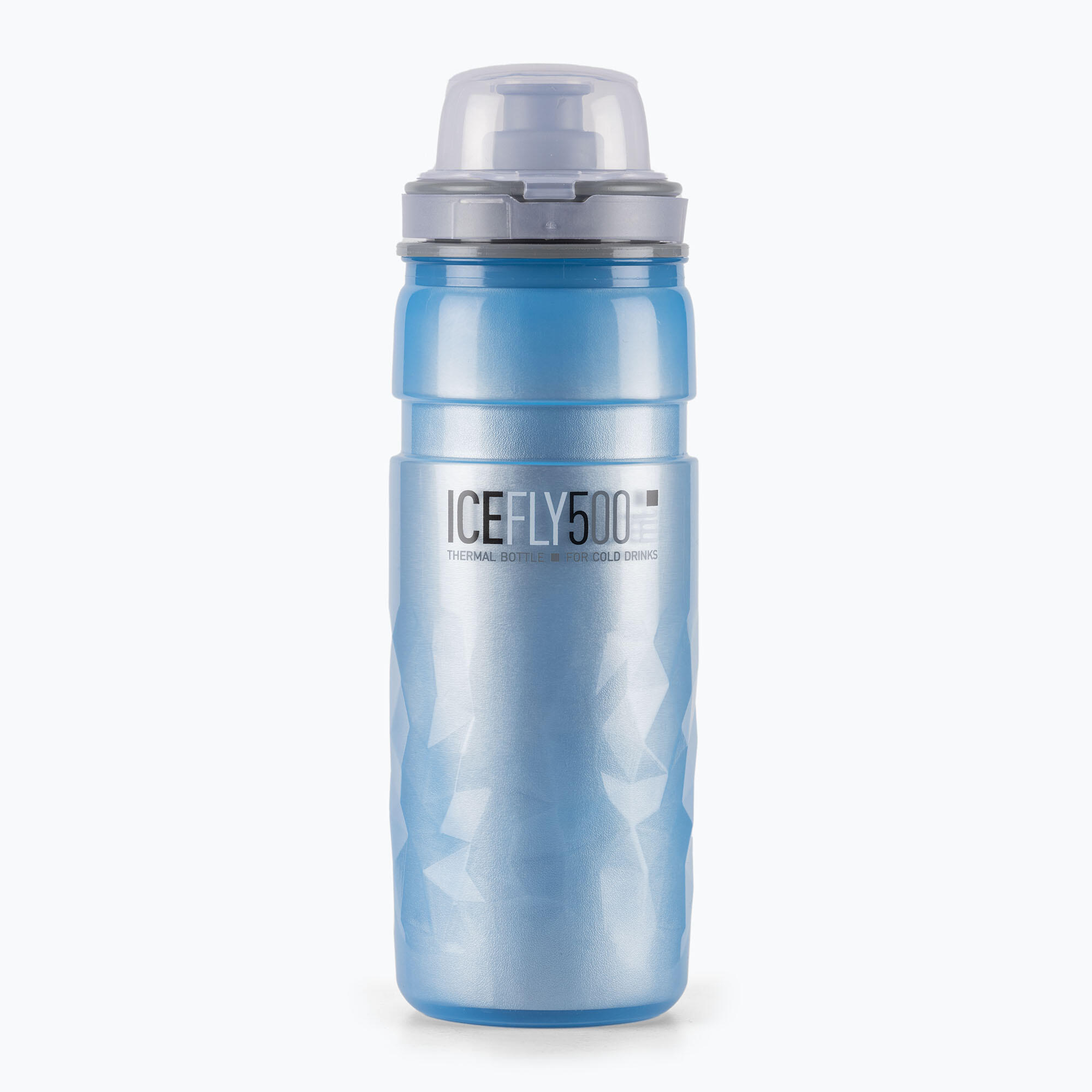 Bidon Elite Ice Fly 500ml Bleu / Gris 2/5