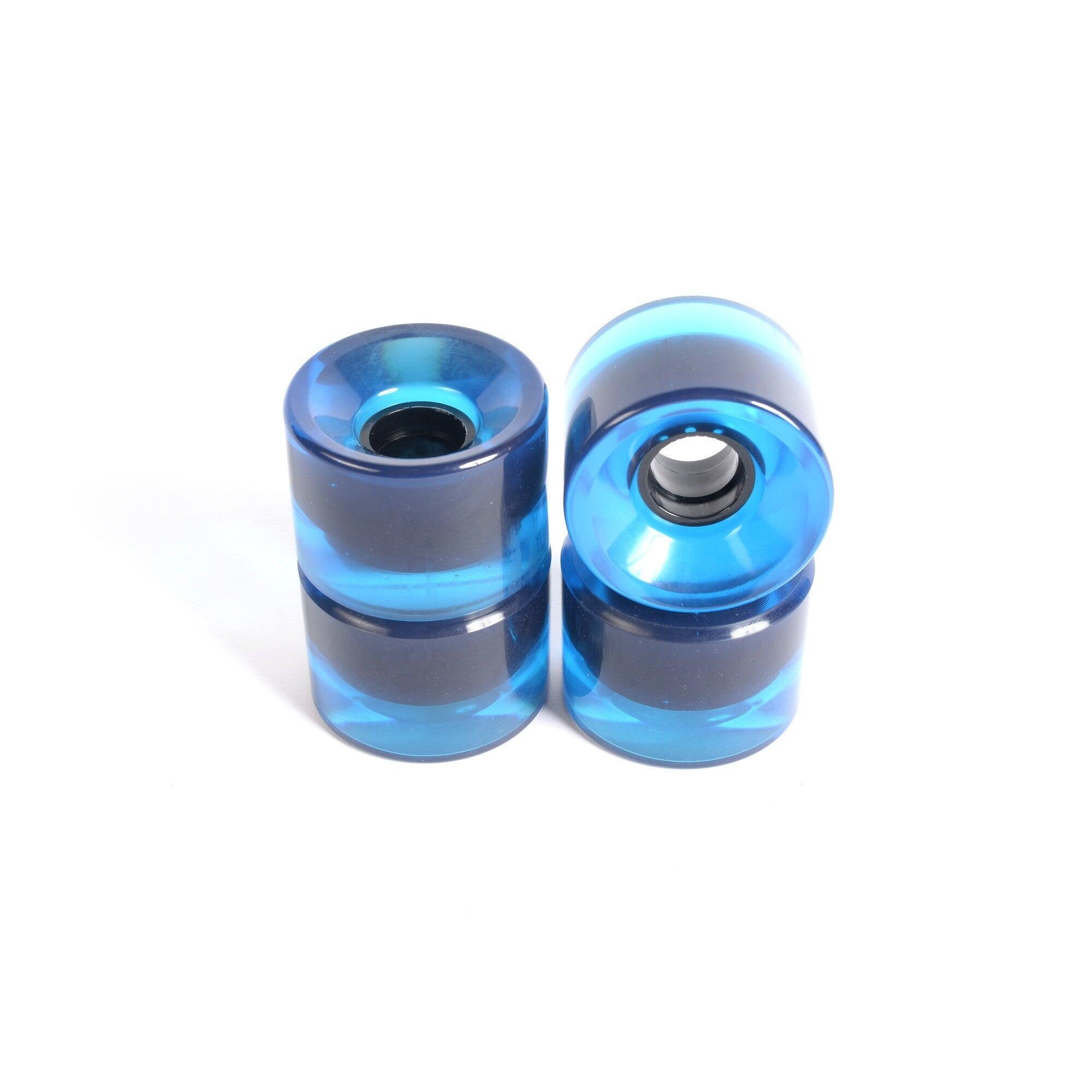 Rodas de skate - YOCAHER 60x44mm 78a - Translucid Blue 2/2
