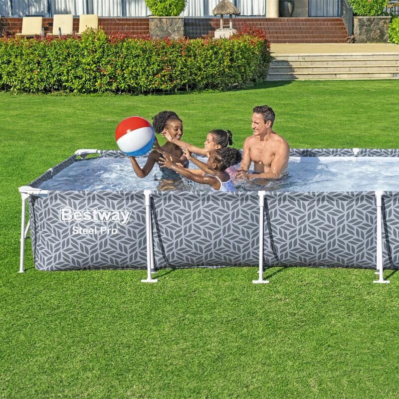 Piscina Gonfiabile Bestway Steel Pro Azzurro 2/7
