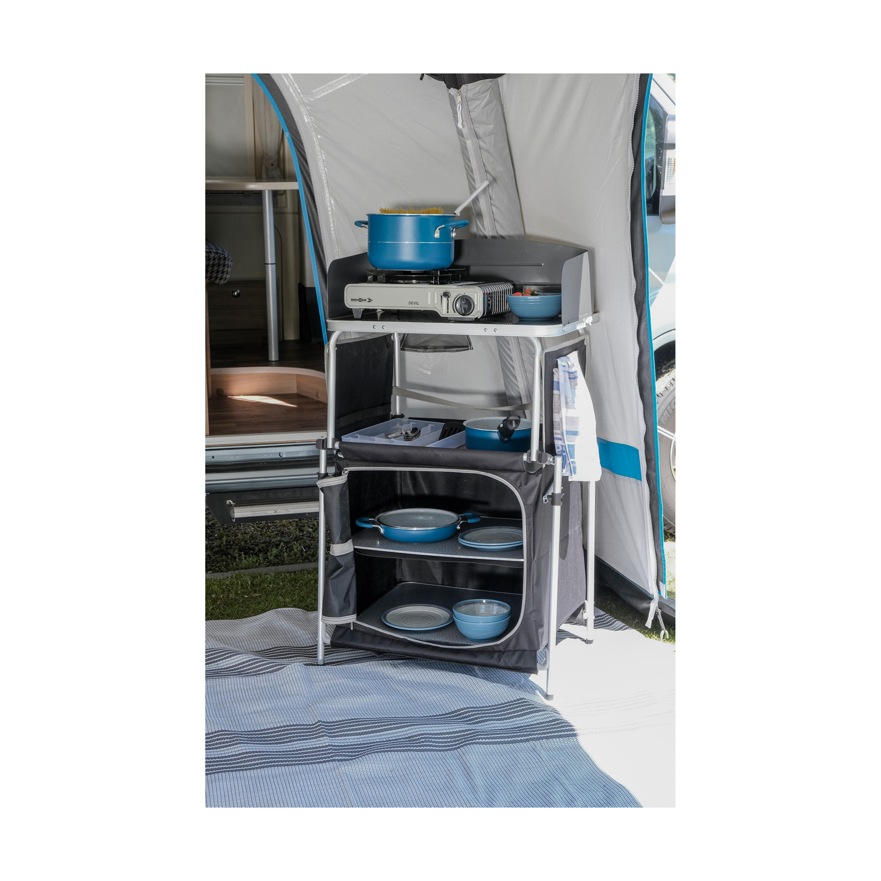 Brunner mueble cocina camping compacto resistente Kitchenette 7/7