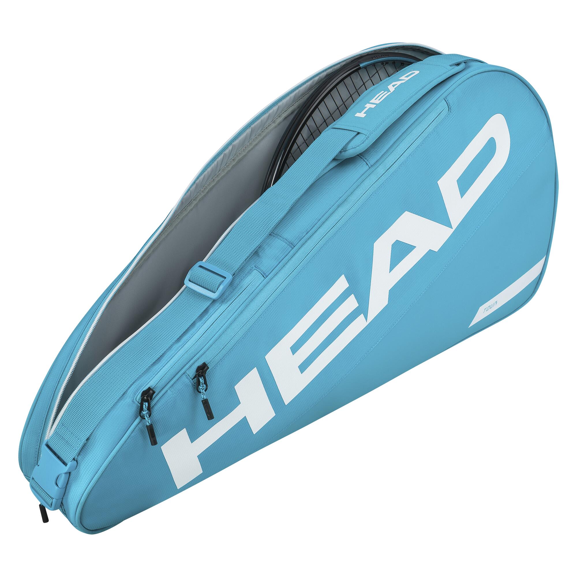 HEAD Tour 3 Tennis Racket Bag - Blue - 2026 3/3