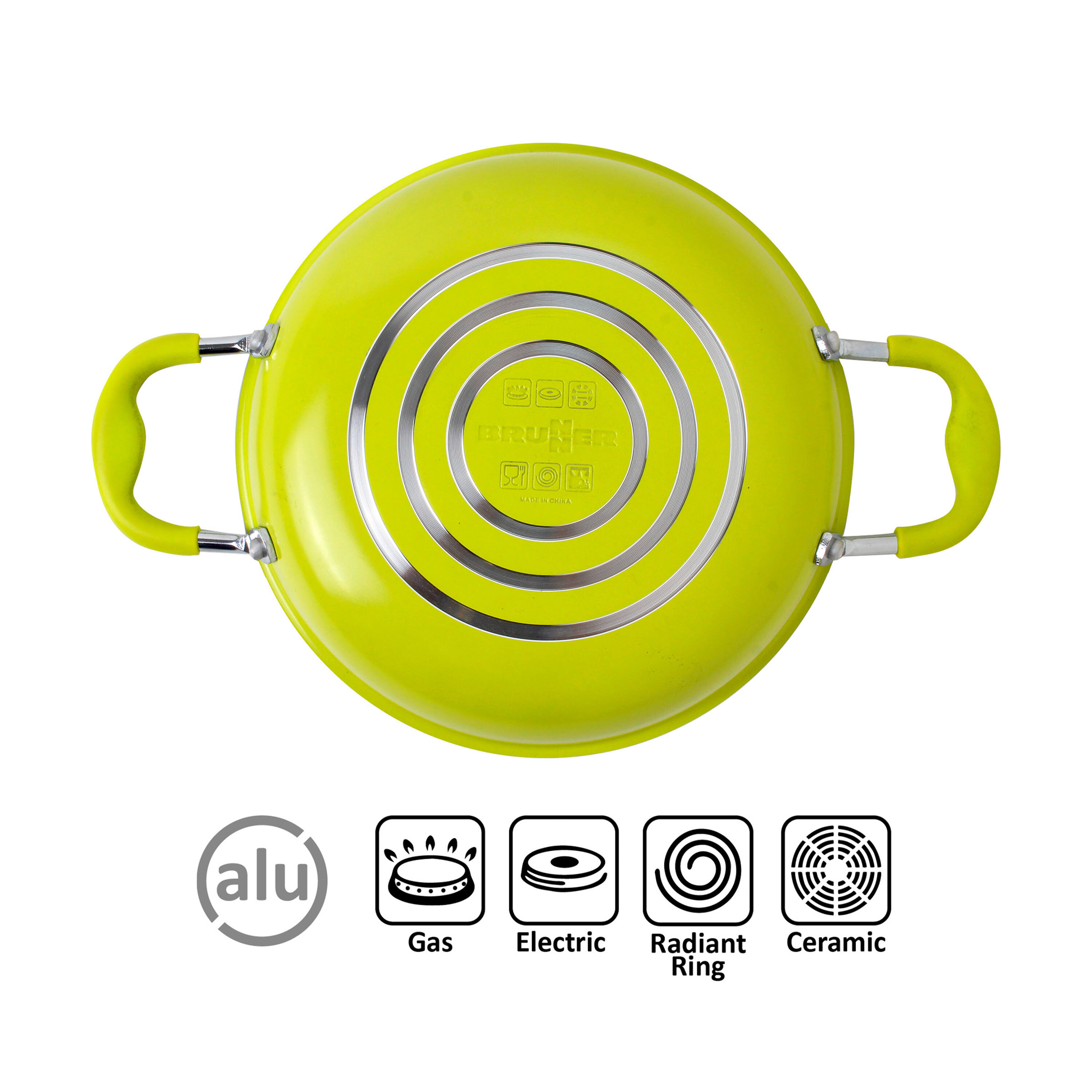 Brunner set de ollas camping 7+1 Ø 20 cm juniper 6/7