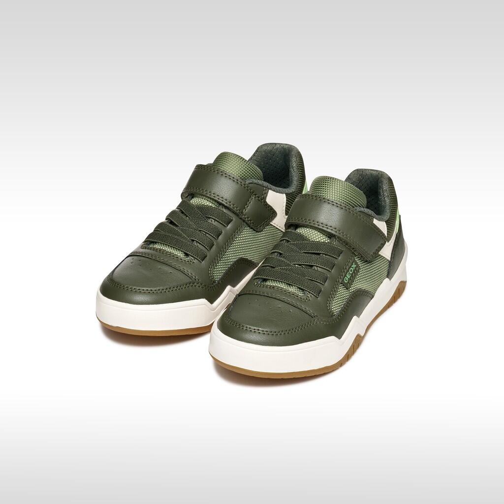 Baskets Garçon PERTH BOY Vert Militaire 3/7