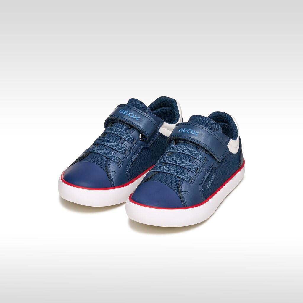 Baskets Garçon GISLI BOY Bleu Marine/Blanc 3/7