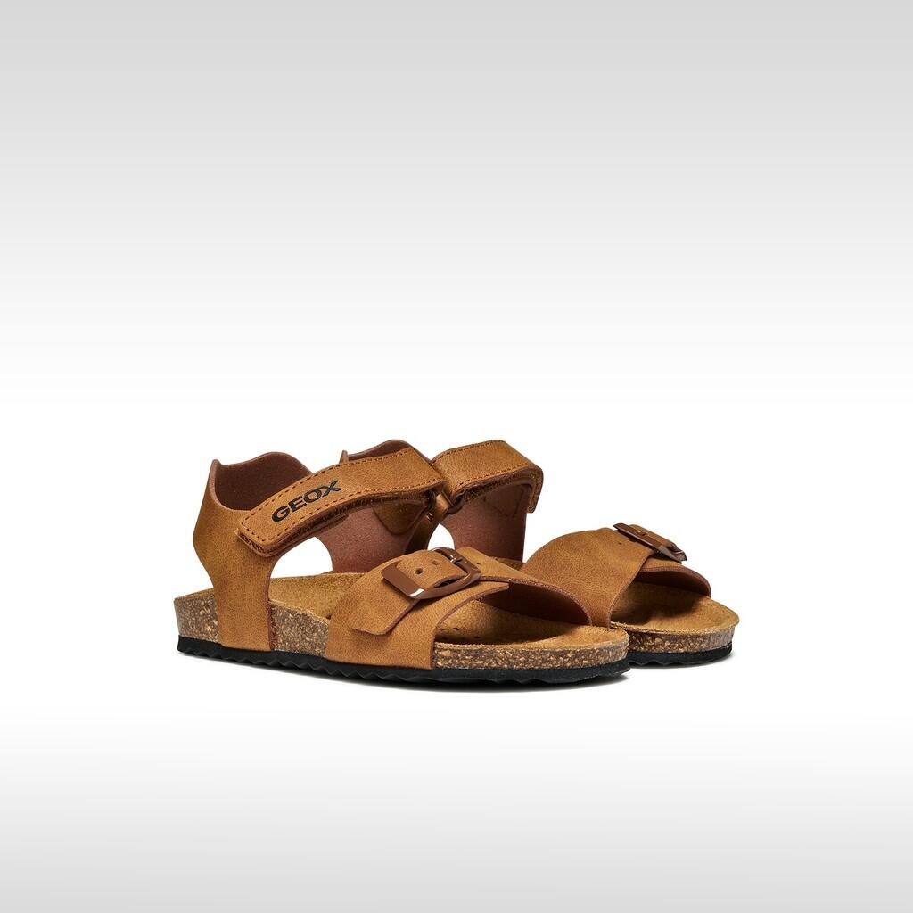 Sandales Garçon J GHITA BOY Caramel 3/7