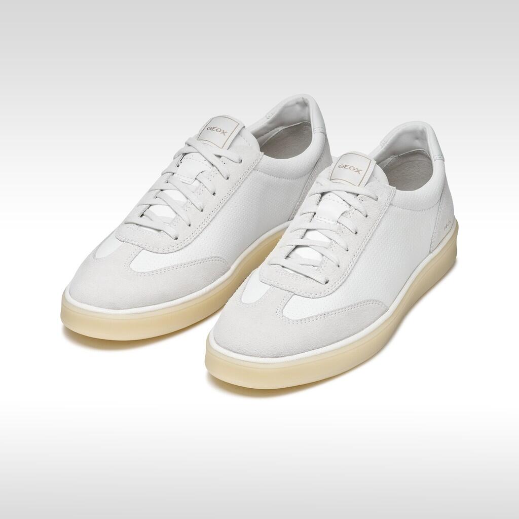 Baskets Homme U SPHERICA ACTIF X4 Blanc/Blanc Cassé 4/7