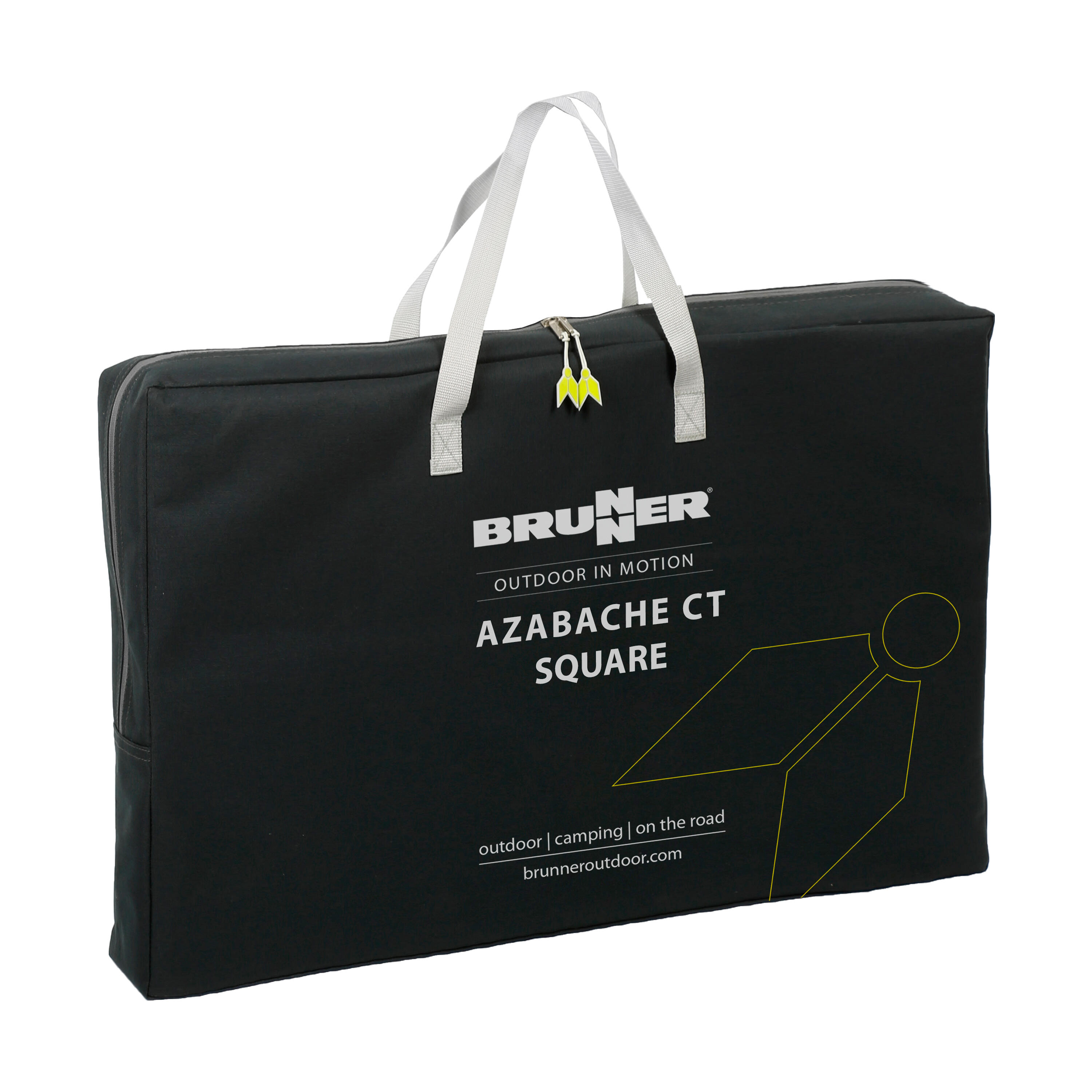 Brunner meuble multifonction camping azabache ct square noir 6/7
