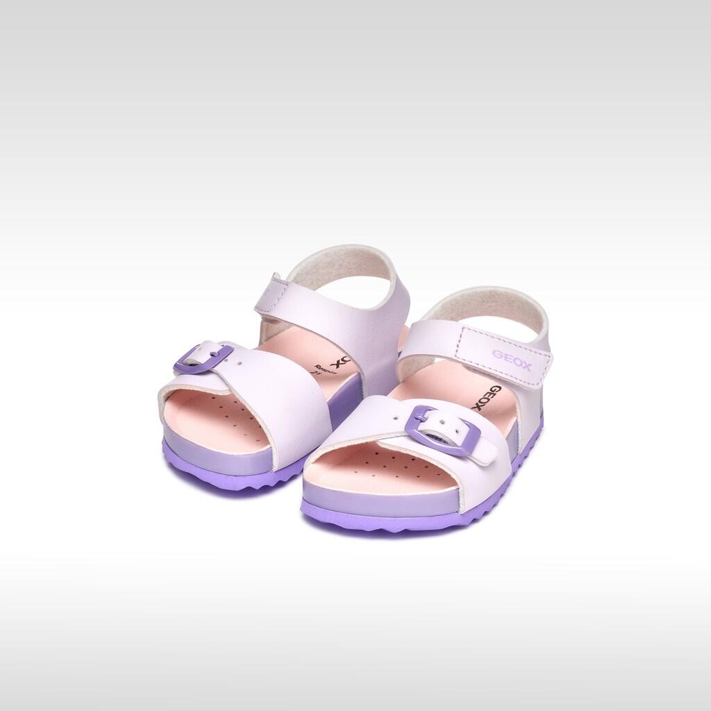 Sandales Bébé Fille B SANDAL CHALKI GIRL Lilas Clair 3/7