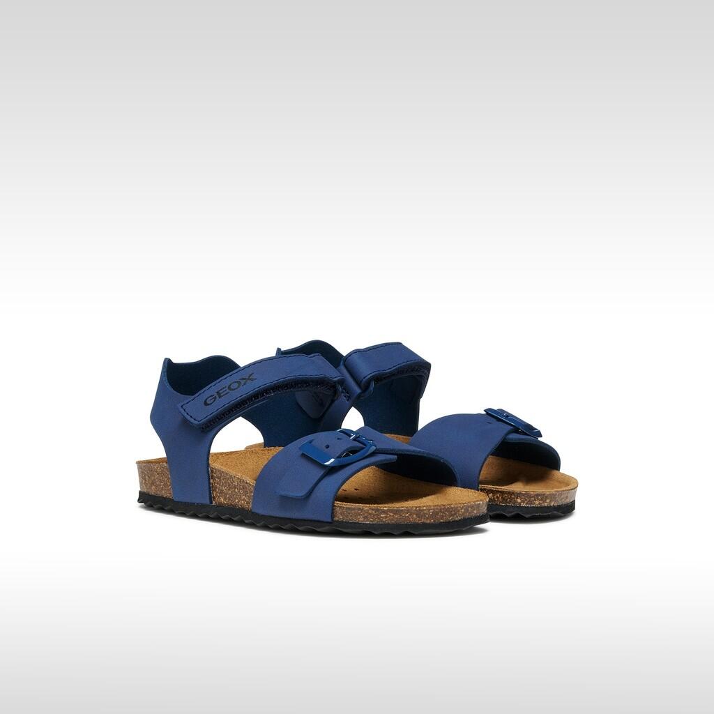 Sandales Garçon J GHITA BOY Bleu Foncé 3/7