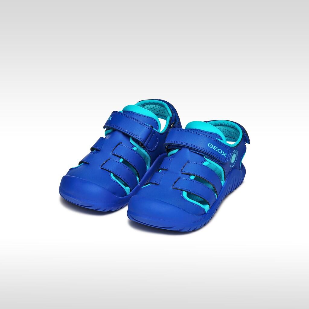 Sandales Garçon S. FUSBETTO PRO BOY Bleu Roi/Bleu Clair 3/7