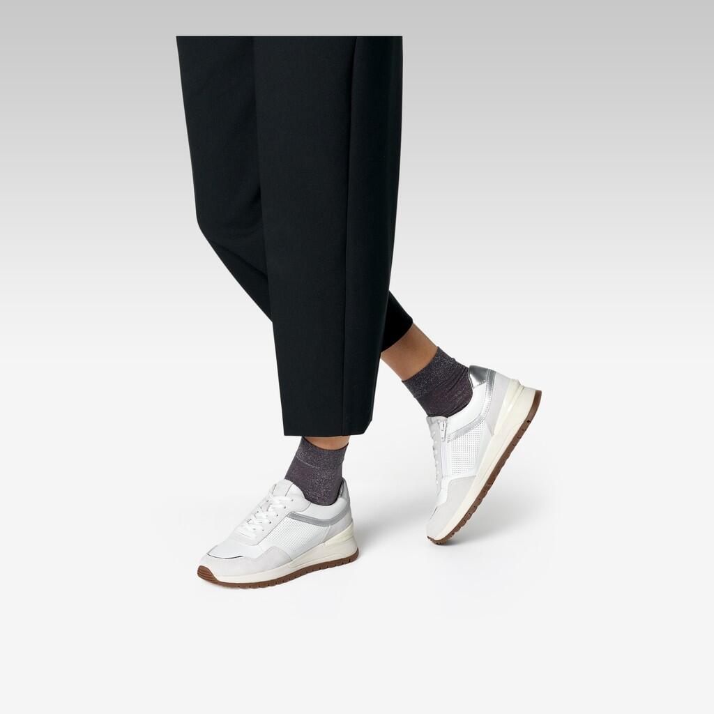 Baskets Femme D DESYA Blanc/Blanc Cassé 3/7
