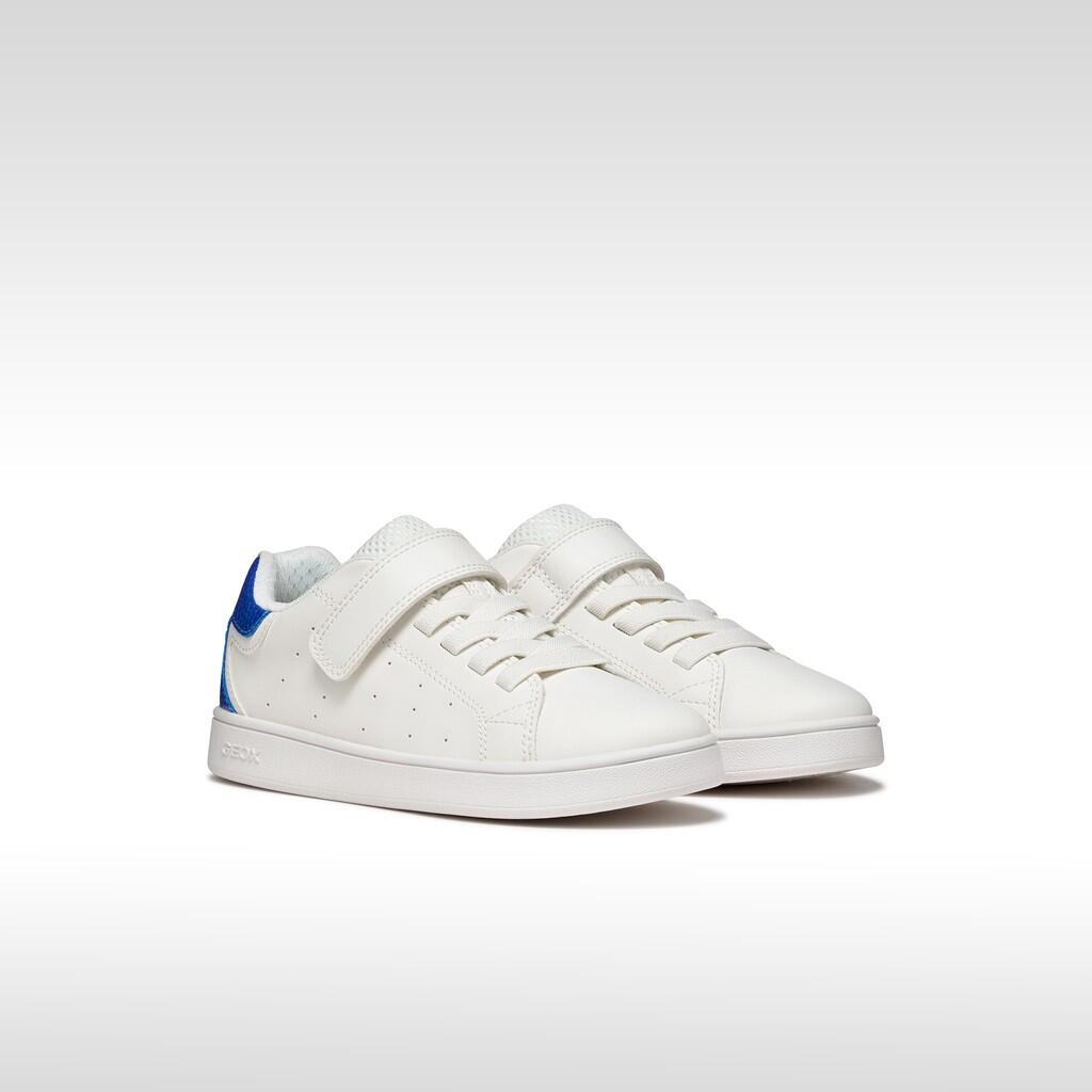 Baskets Fille ECLYPER GIRL Blanc/Bleu Bleuet 3/7