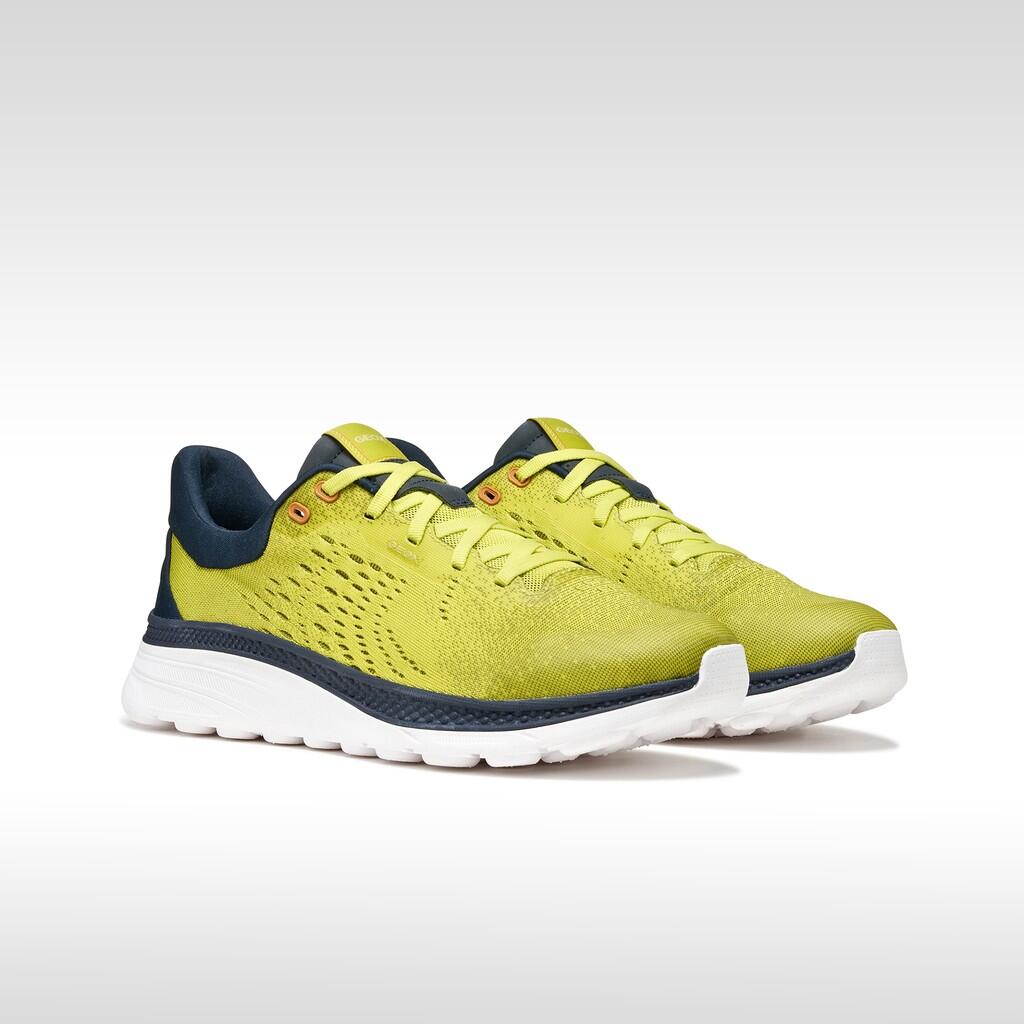 Baskets Homme SPHERICA ACTIF X1 MAN Citron Vert/Bleu Marine 4/7